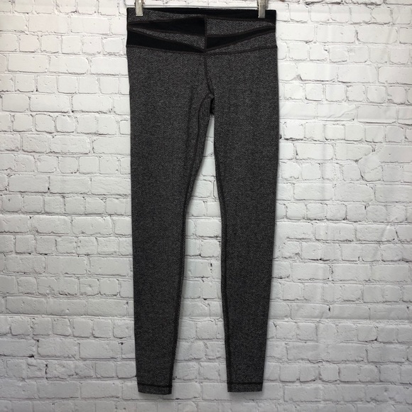 Lululemon Herringbone Leggings - Size 8 EUC - Picture 3 of 6